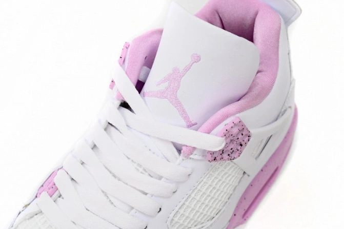 White Pink Jordan Retro 4 CT8527-116 0808